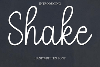 Shake Fonts: Dynamic Designs for Creative Projects