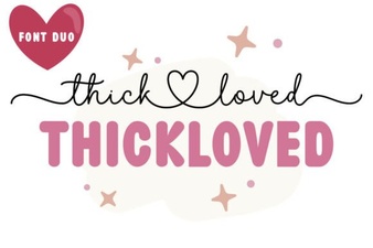 Designing Bold Love with Thickloved Duo Font