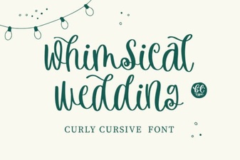 Whimsical Fonts to Enchant Your Wedding Stationery